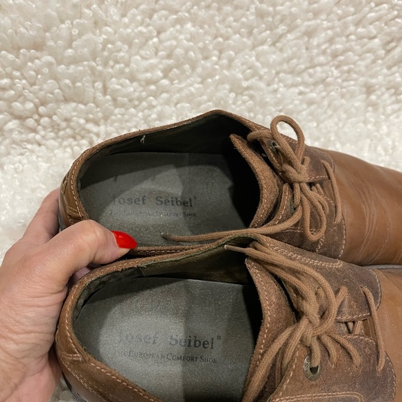 Josef Seibel Oscar 05 100% Leather Men’s Dress Shoe - Picture 4 of 6